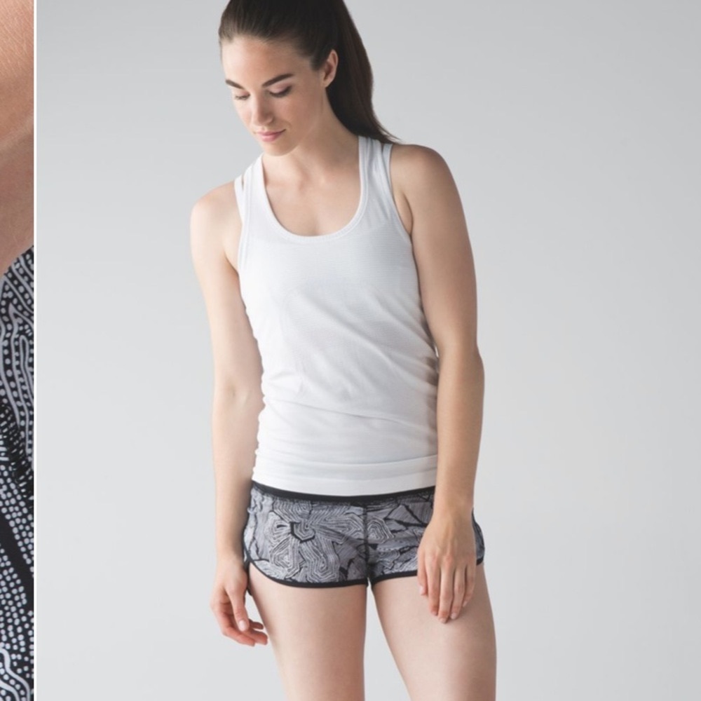 Flawless Lululemon Special Edition Dottie Tribe Speed Up. Size 4